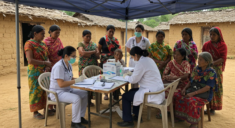 Salud en comunidad rural