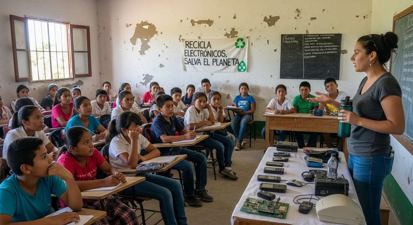 Enseñando a niños