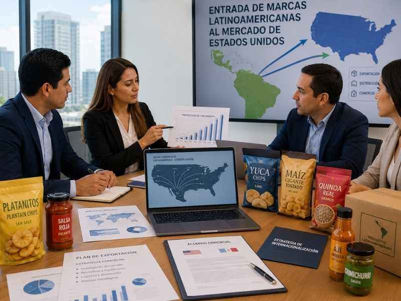 Empresas latinoamericanas preparando su entrada al mercado estadounidense.